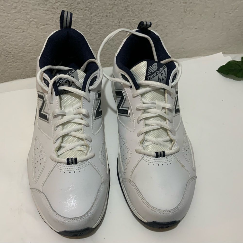 New Balance Mens Size 11.5 4E Wide 623 V3 MX623WN3 White Casual Shoes Sneakers
